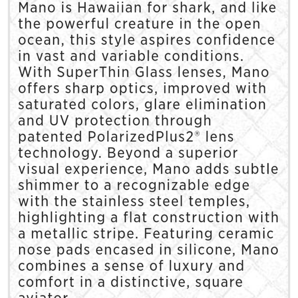 Ray-Ban Other - Maui Jim aviator sunglasses